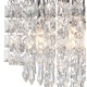 preview thumbnail 16 of 45, GetLedel Modern 5-Light Crystal Flush Mount Chandelier
