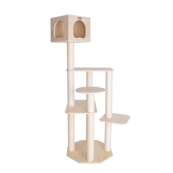 armarkat wood cat tree