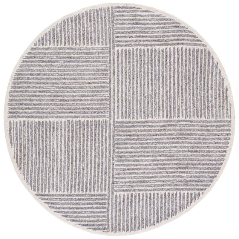 SAFAVIEH Handmade Abstract Klazina Modern & Contemporary Wool Rug