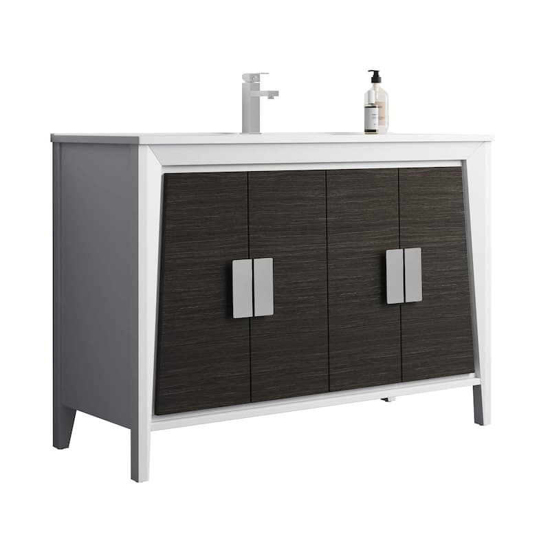 Fine Fixtures Imperial Collection Bathroom Vanity Cabinet Set,
