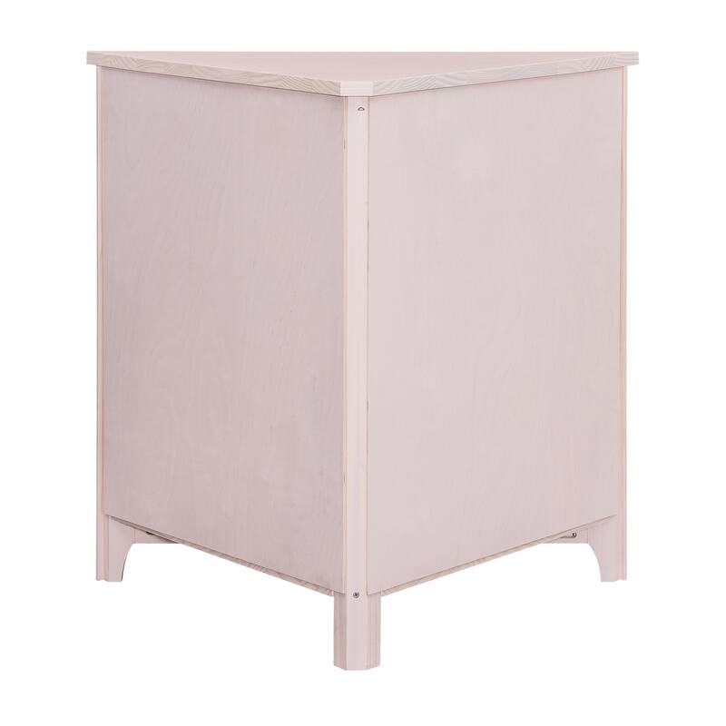Arch+Haven Solid Wood Corner Cabinet