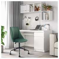 Realspace Modern Comfort Winsley Bonded Leather Mid Back Chair