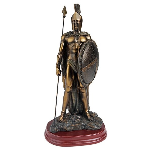 Design Toscano Legendary Spartan Warrior Statue - On Sale - Overstock ...