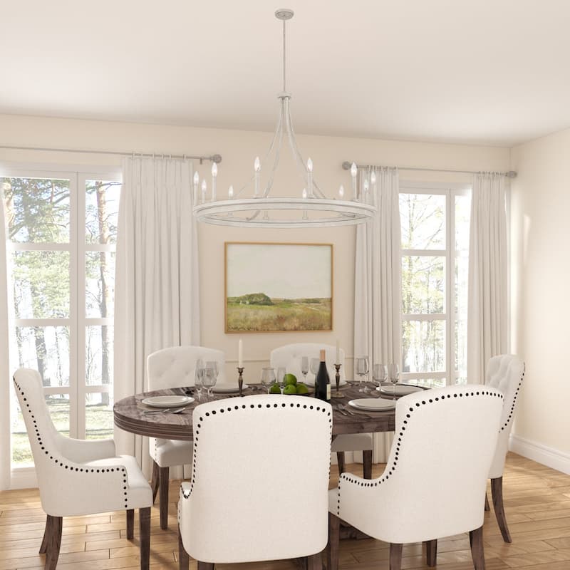 Acroma 12-light 40In Modern Farmhouse Large Empire Chandelier