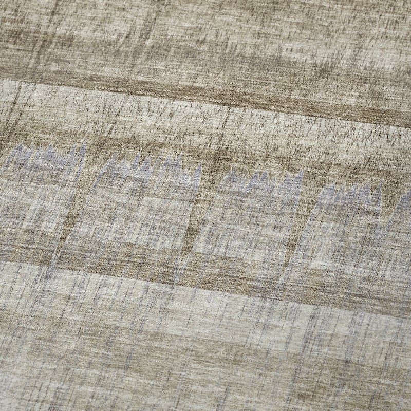 Premium Machine Washable Modern Stripes Sherpa Throw Blanket