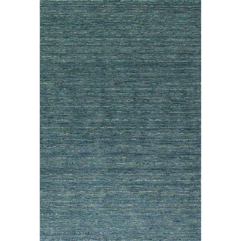 Addison Heather Variegated Wool Area Rug - 2'3" x 7'6" - Blue - Rectangle