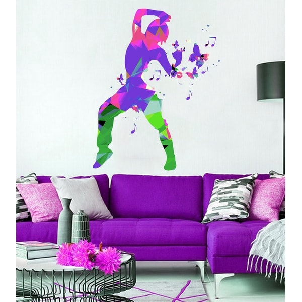 Dancer Wall Decal, Dancer Wall sticker, Dancer wall decor, Dancer Wall Art. Opens flyout.