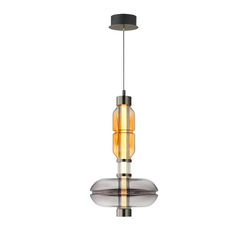 Studio M SM18592 Gusto 22" Tall LED Abstract Pendant with Hand-Blown