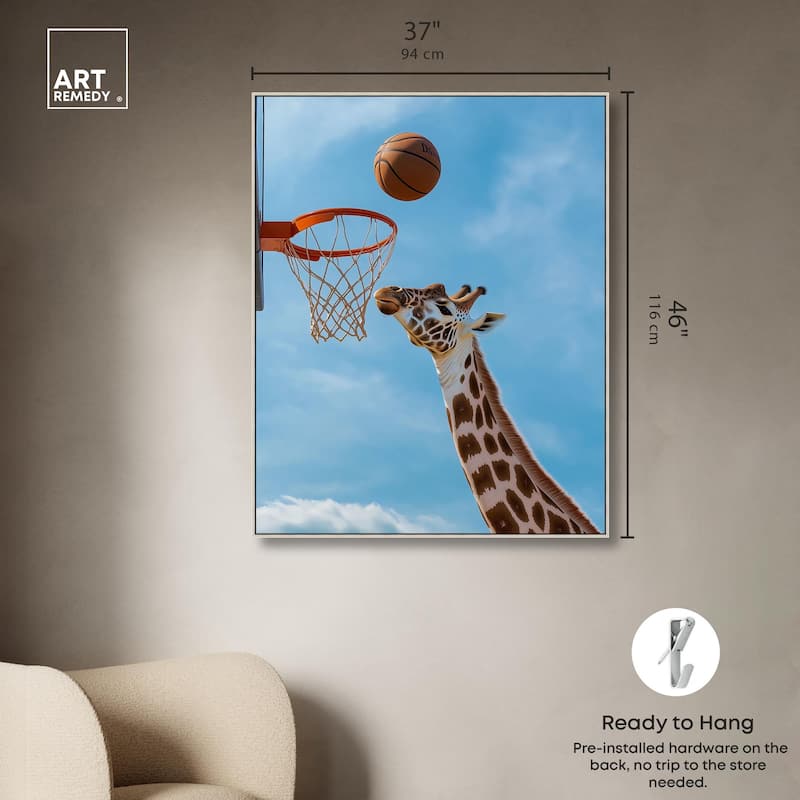 Gentle Giant's Game Canvas by Art Remedy