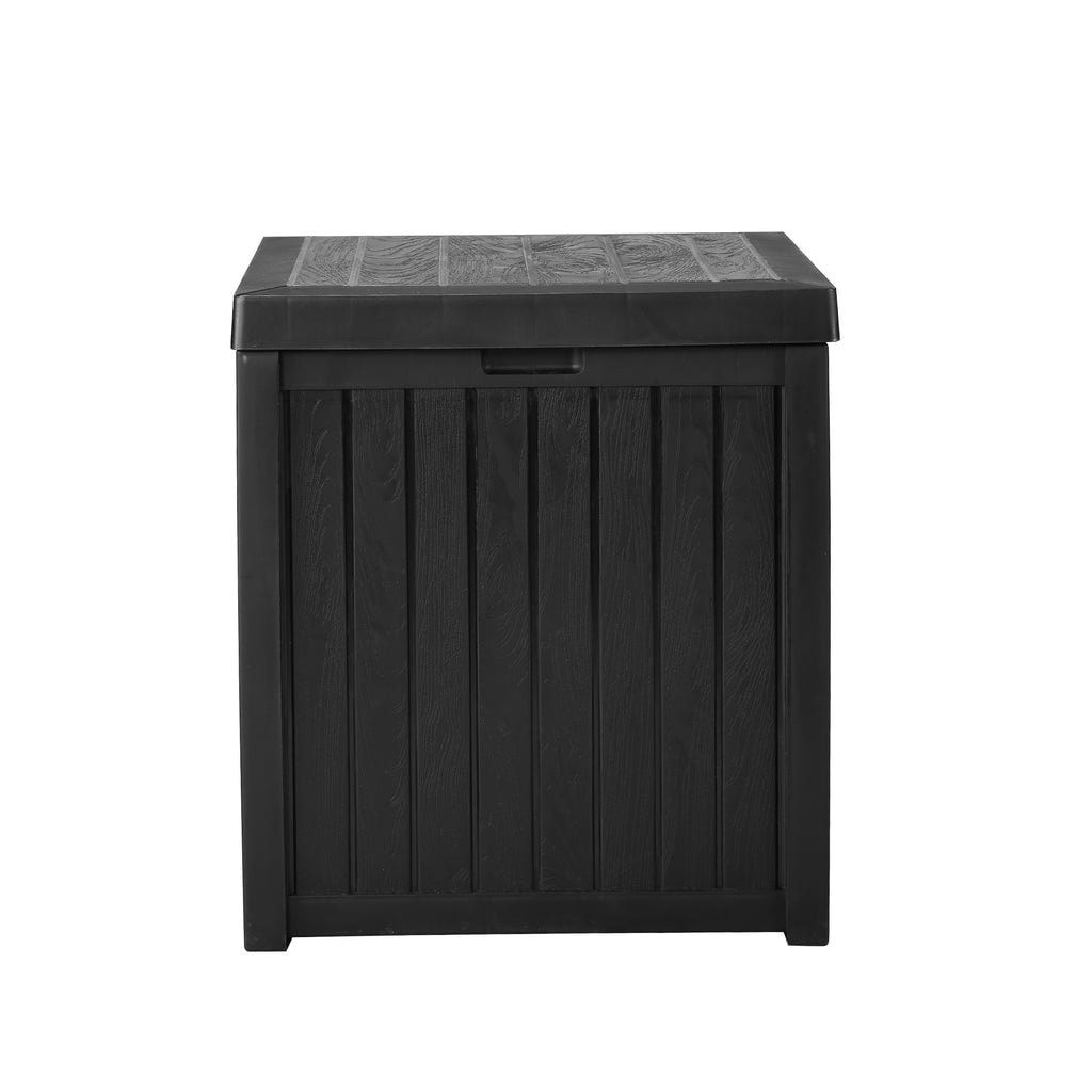 Zenova 52-Gallon Small Deck Box Outdoor Storage Container - 52