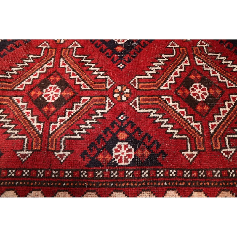 ECARPETGALLERY Hand-knotted Andelz Red Wool Rug - 3'6 x 6'0