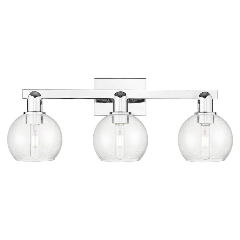 Innovations Lighting 716-3W-10-25 Athens Vanity Athens 3 Light 25" - Polished Chrome / Seedy