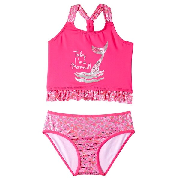 mermaid print swimsuit