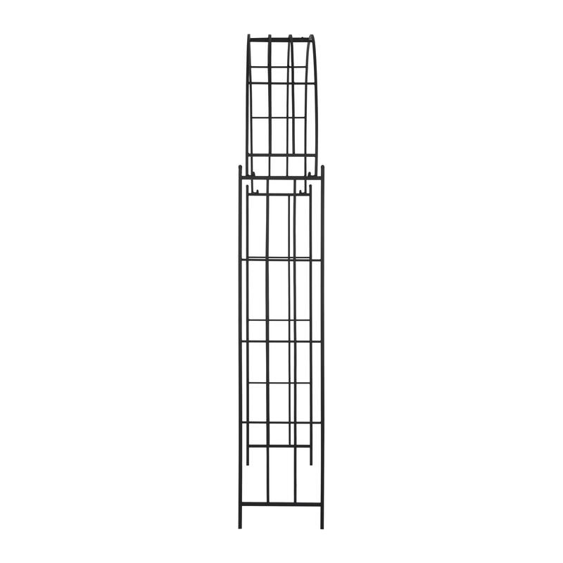 Black or White Contemporary Garden Arbor