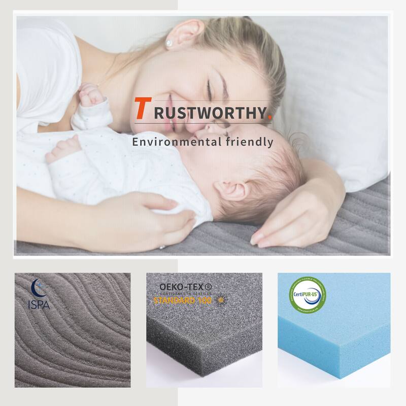 Sweetnight 8-inch Medium Gel Memory Foam Tight Top Mattress