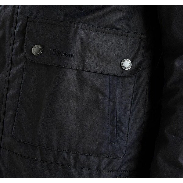 barbour kelvin waxed cotton jacket