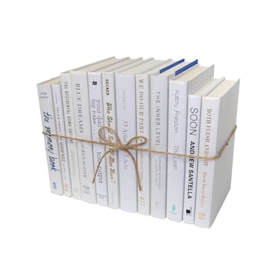Books White Decorative Accessories: Snowfall ColorPak