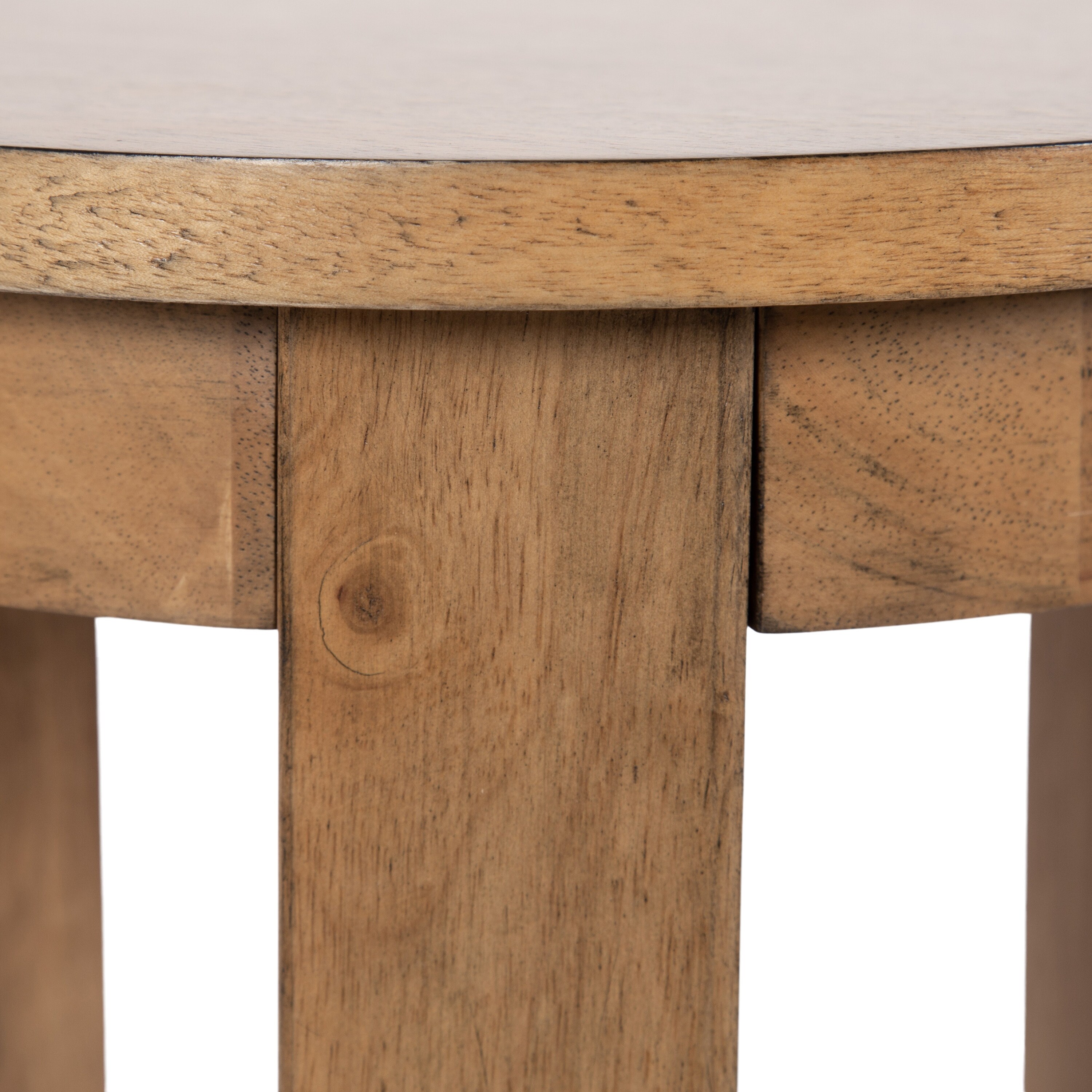 Kate and Laurel Foxford Round Drink Table 12x12x30