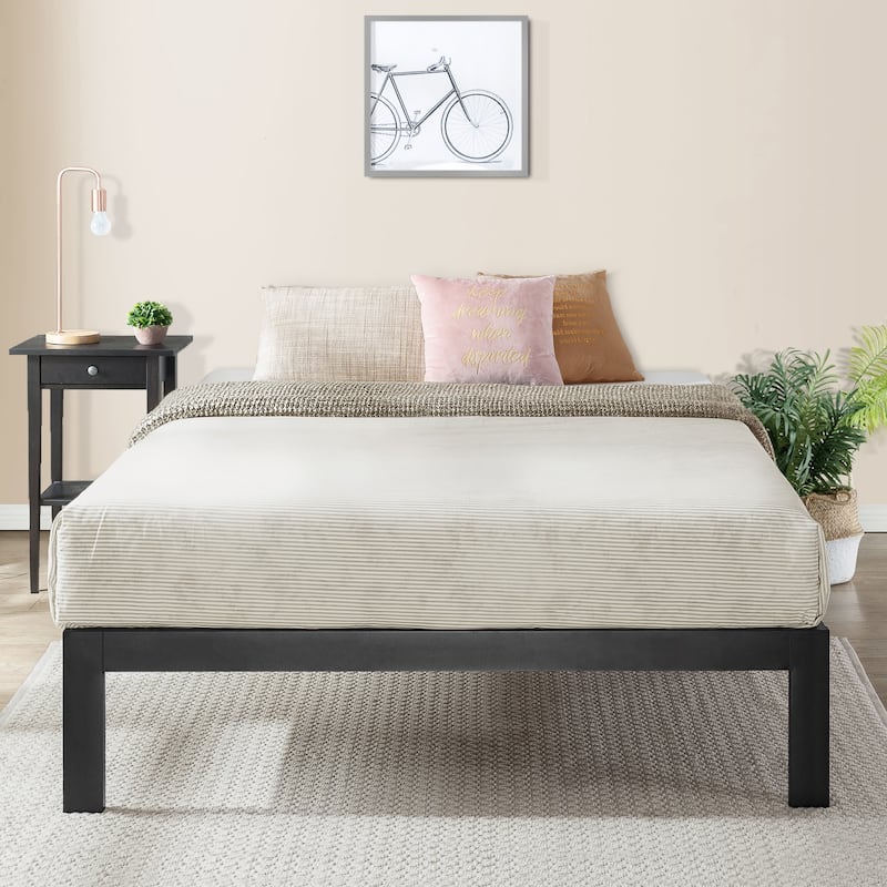 Titan C Heavy Duty Steel Platform Bed By Crown Comfort