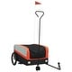 preview thumbnail 12 of 31, vidaXL Bike Trailer Kids Bicycle Cargo Trailer Cart Wagon with Tow Bar Iron
