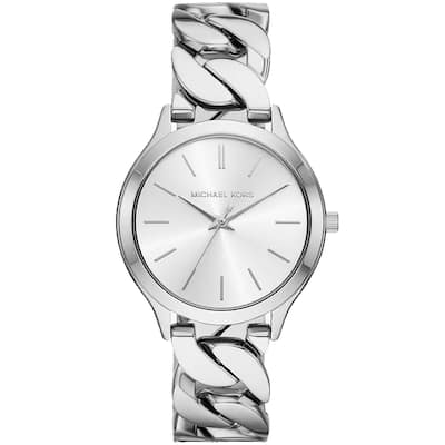 Michael Kors Women's Slim Runway White Dial Watch - MK7474 - 6 (36)