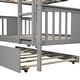 preview thumbnail 21 of 35, Full over Full Bunk Bed with Twin Size Trundle and Ladder