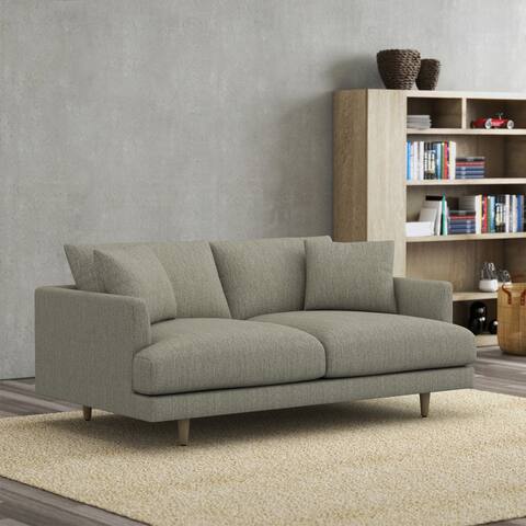 Saylor Apartment Sofa 100% Top Performance Linen Fabric 71.25