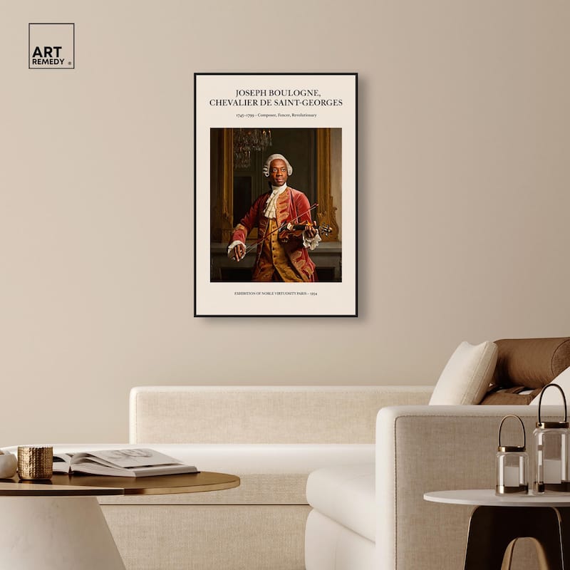 Noble Virtuosity Canvas by Art Remedy