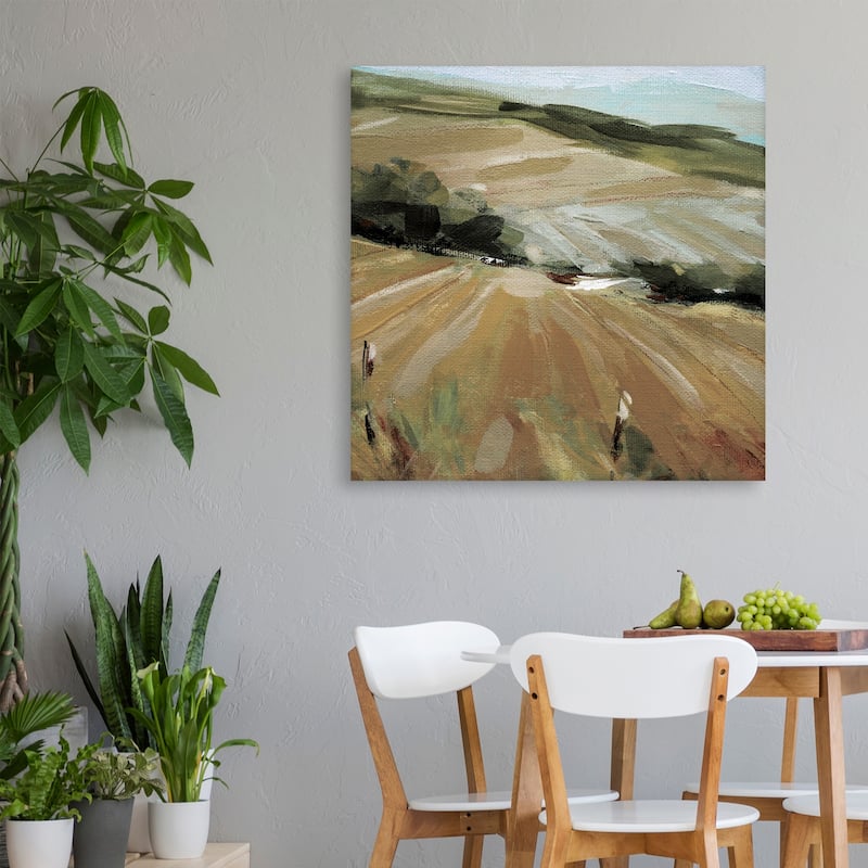 Summer Pasture by Carol Robinson Canvas Art Print