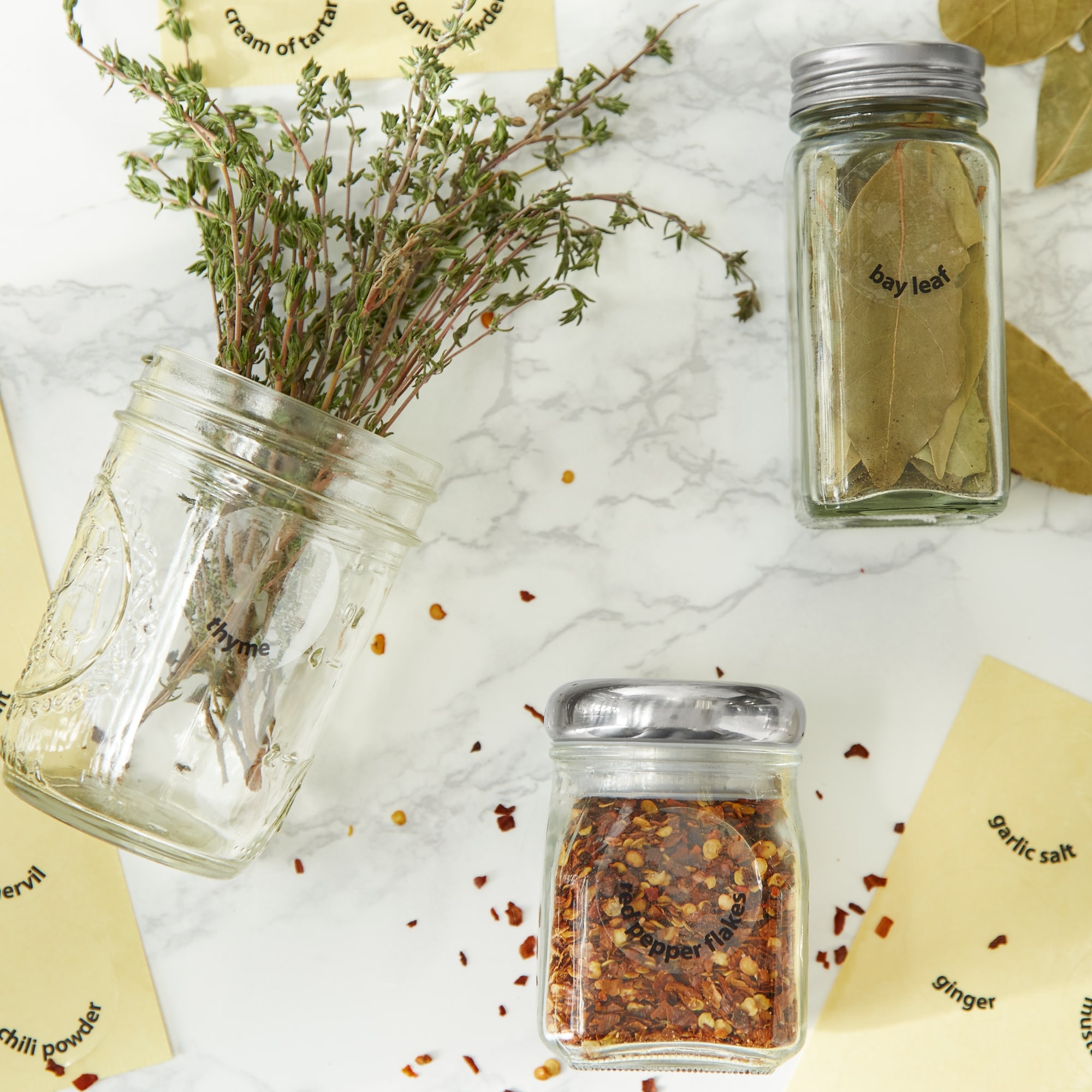 Spice jar labels outlet bed bath and beyond