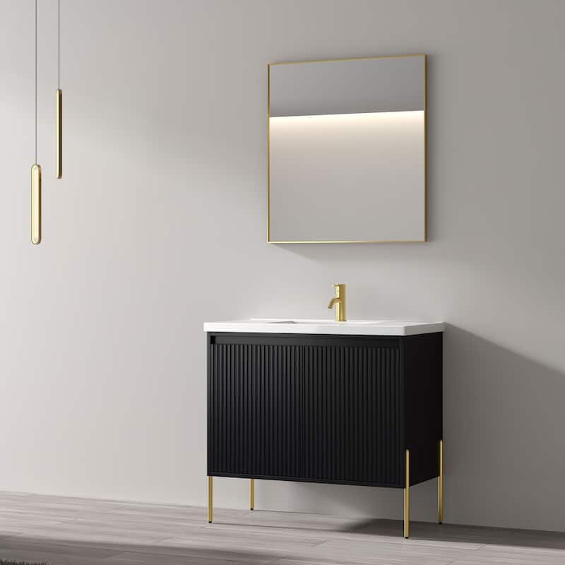 Ripple 36" Single Bathroom Vanity Kit (Assembly Required)