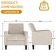 preview thumbnail 4 of 7, Versatile Single Sofa Chair with Hidden Storage Accent Chair