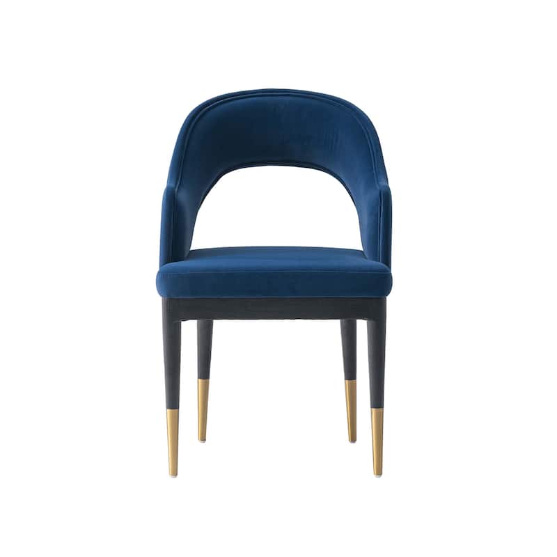Manhattan Comfort Modern Carrington Velvet Dining Armchair