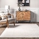 preview thumbnail 6 of 77, Nuloom Nia SuperiorWash Tile Faux Rabbit Machine Washable Area Rug