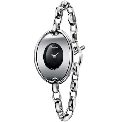 Calvin Klein Women's Distinctive Black Dial Watch - K3H23121 - 6 (36)