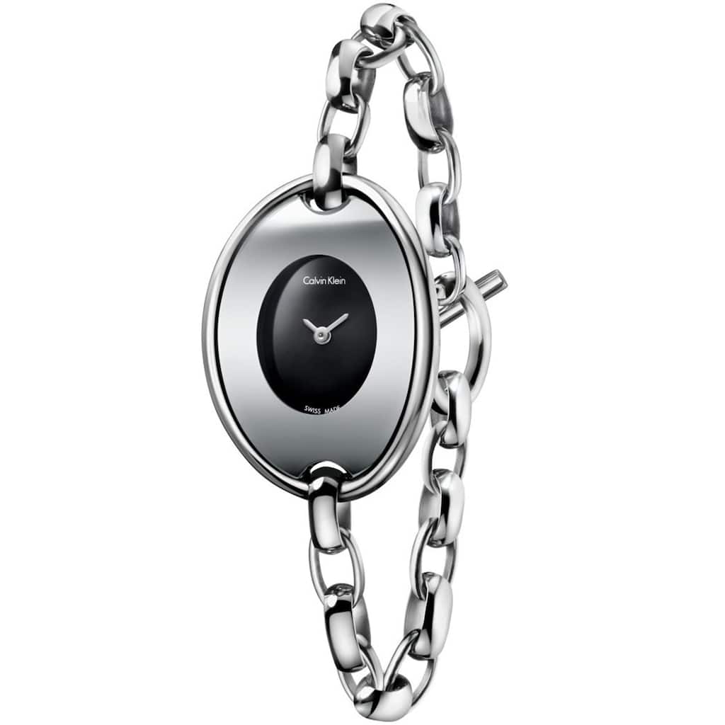 Calvin Klein Women's Distinctive Black Dial Watch - K3H23121 - 6 (36)