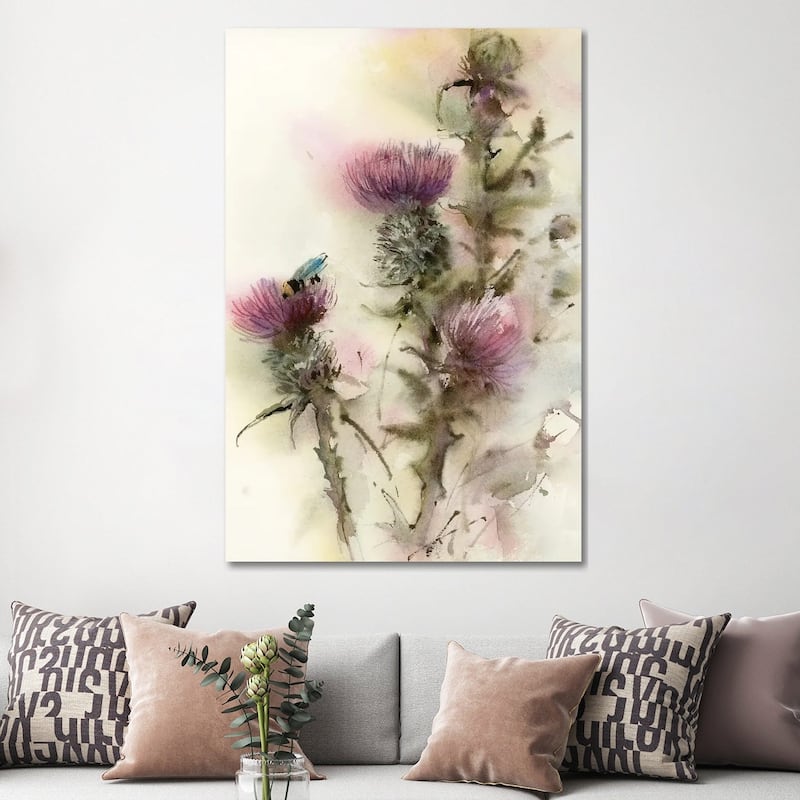 iCanvas "Thistle" by Sophie Rodionov Canvas Print