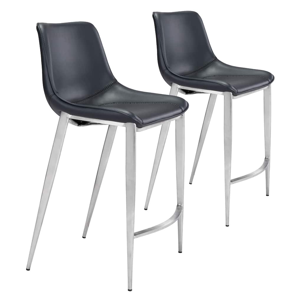 Counter Stool (Set of 2) - 20.7" W x 21.7" D x 39.8" H