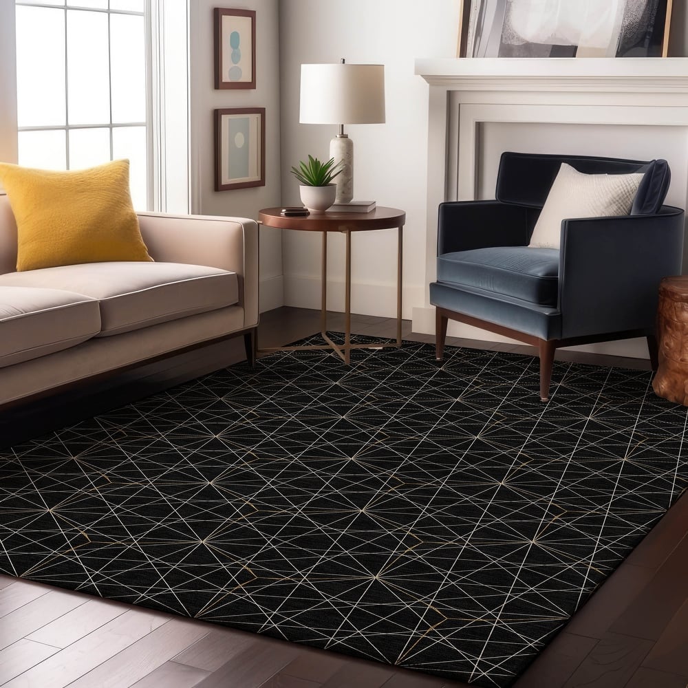 Premium Washable Super Soft Modern Contemporary Mayfield Rug