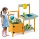 preview thumbnail 4 of 7, Kids Outdoor Potting Bench with See-Through Window - 35" x 15" x 35"(L x W x H)