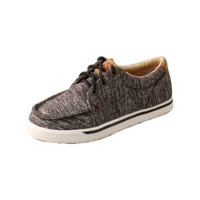 Twisted X Casual Shoes Boys Kicks Wool C Toe Dark Gray YCA0004