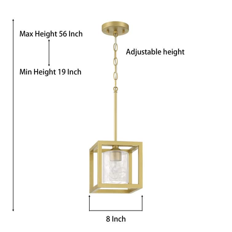 Acroma 1 - Light Square/Rectangle Pendant - N/A
