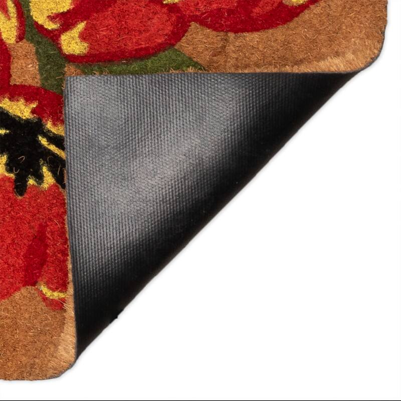 Liora Manne Natura Red Tulips Outdoor Mat