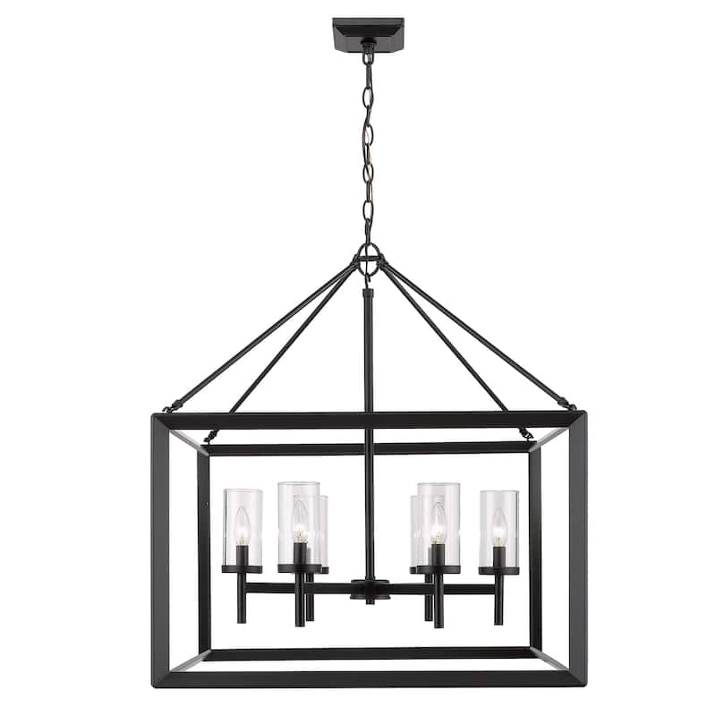 Smyth 6 Light Chandelier - 26.625"x30.75"
