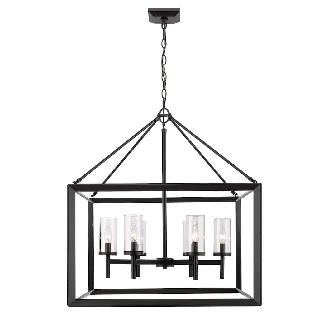 Smyth 6 Light Chandelier - 26.625"x30.75"