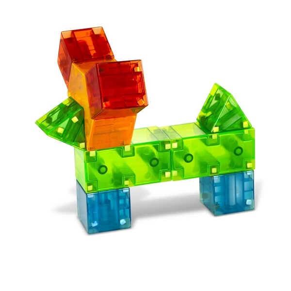 Magna-Qubix 3D Magnetic Building Shapes (19 Pieces) - Bed Bath