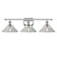 Option Polished Nickel / Clear