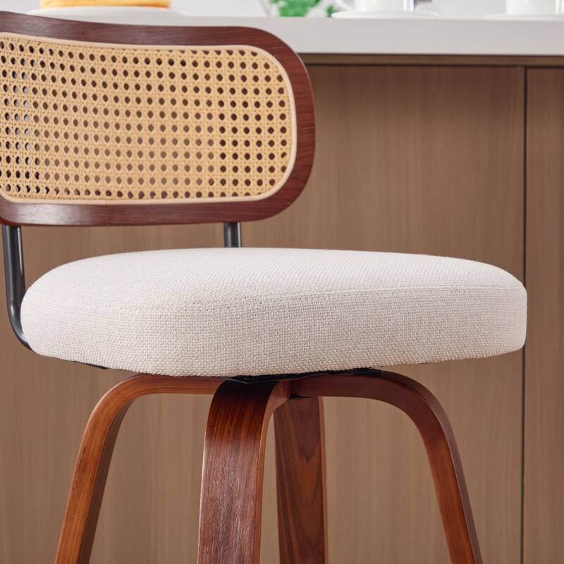 Set of 2 26-Inch Counter Height Bar Stools