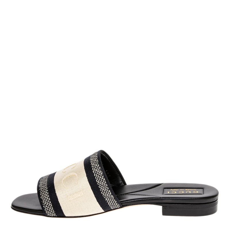 Gucci Slide Sandals with Web