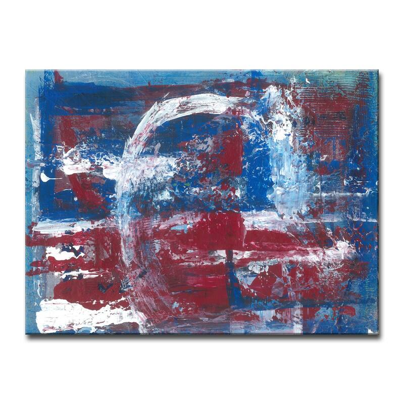 'Americana Blues' Canvas Art Print